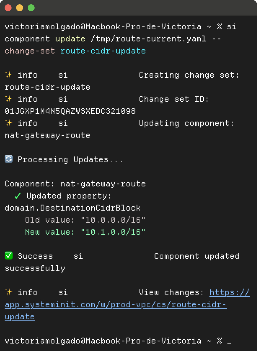 CLI example